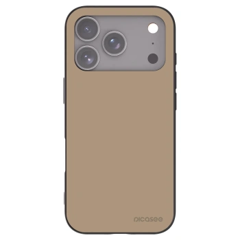 Picasee fekete szilikon tok az alábbi mobiltelefonokra Apple iPhone 17 Pro - Soft Sand