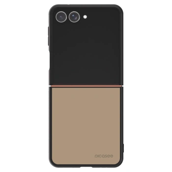 Szilikon tok erre a típusra Samsung Galaxy Z Flip7 5G - Soft Sand