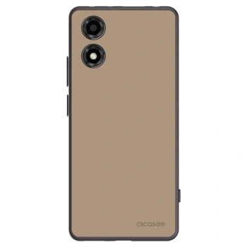 Picasee fekete szilikon tok az alábbi mobiltelefonokra Motorola Moto E14 - Soft Sand
