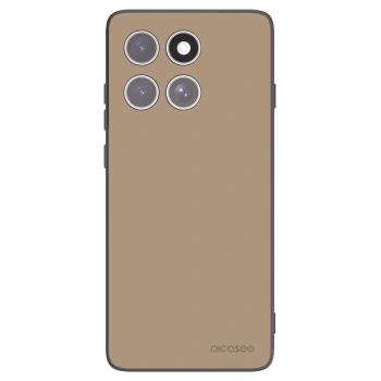 Picasee fekete szilikon tok az alábbi mobiltelefonokra Motorola Edge 60 Pro - Soft Sand