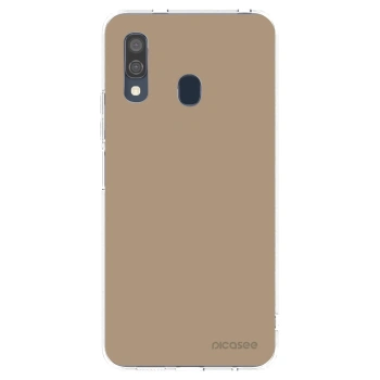 Picasee átlátszó szilikon tok az alábbi mobiltelefonokra Samsung Galaxy A40 A405F - Soft Sand