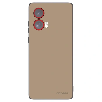Picasee fekete szilikon tok az alábbi mobiltelefonokra Motorola Edge 50 Fusion - Soft Sand