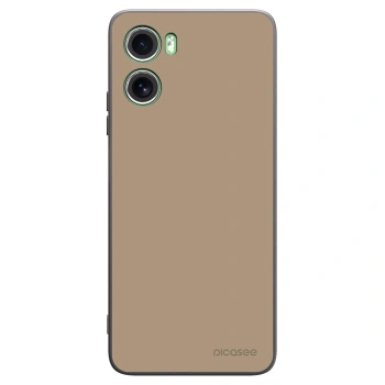 Picasee fekete szilikon tok az alábbi mobiltelefonokra Motorola Moto G06 - Soft Sand