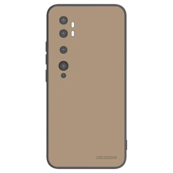 Picasee fekete szilikon tok az alábbi mobiltelefonokra Xiaomi Mi Note 10 (Pro) - Soft Sand