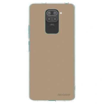 Picasee fekete szilikon tok az alábbi mobiltelefonokra Xiaomi Redmi Note 9 - Soft Sand