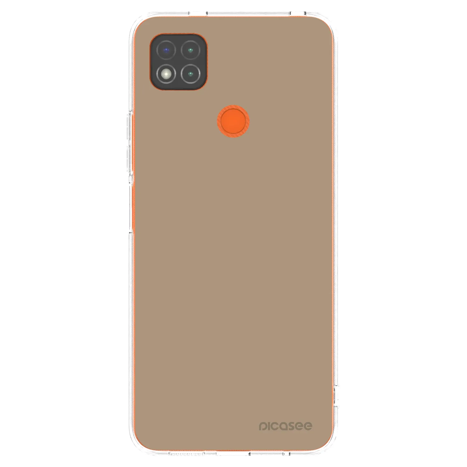 Picasee átlátszó szilikon tok az alábbi mobiltelefonokra Xiaomi Redmi 9C - Soft Sand