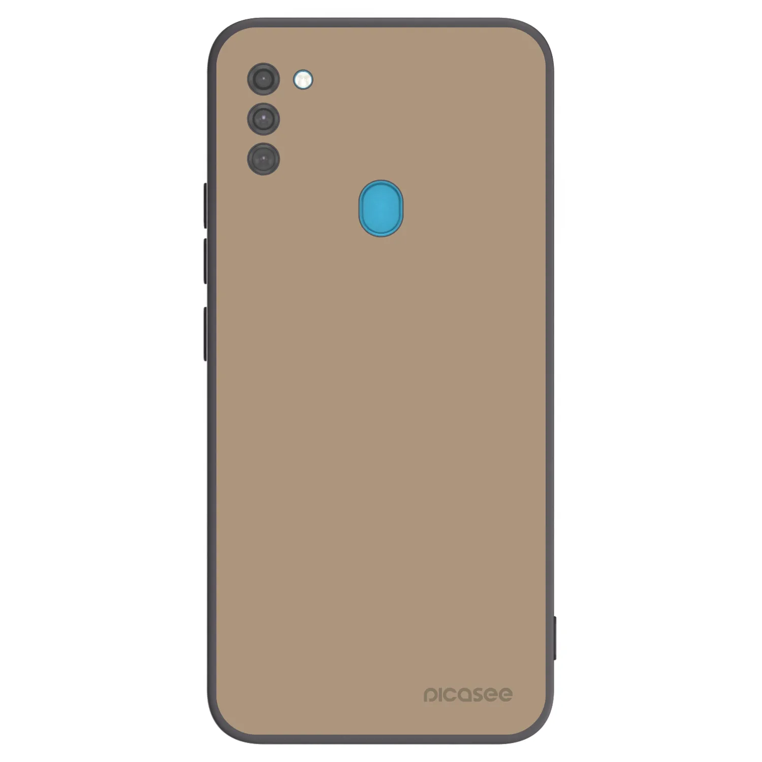 Picasee fekete szilikon tok az alábbi mobiltelefonokra Samsung Galaxy M11 - Soft Sand