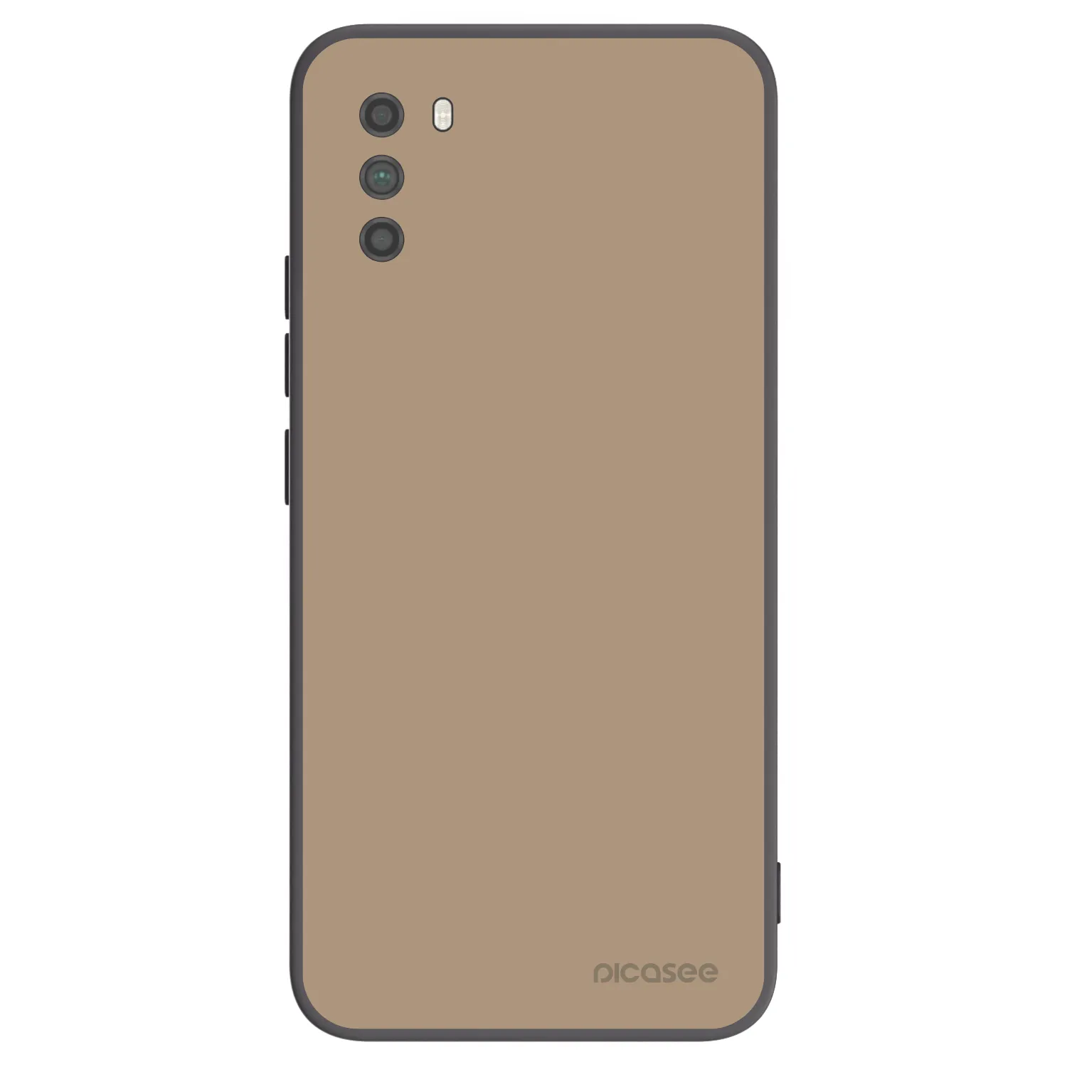 Picasee fekete szilikon tok az alábbi mobiltelefonokra Xiaomi Poco M3 - Soft Sand