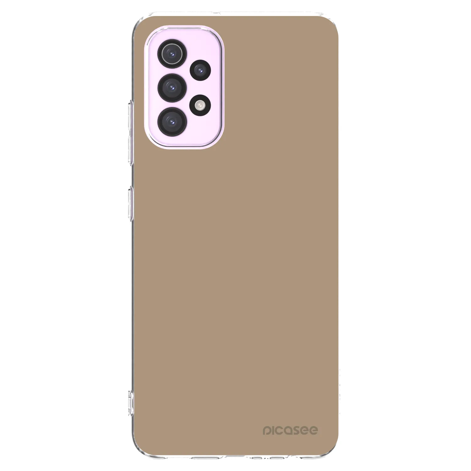 Picasee átlátszó szilikon tok az alábbi mobiltelefonokra Samsung Galaxy A32 5G A326B - Soft Sand