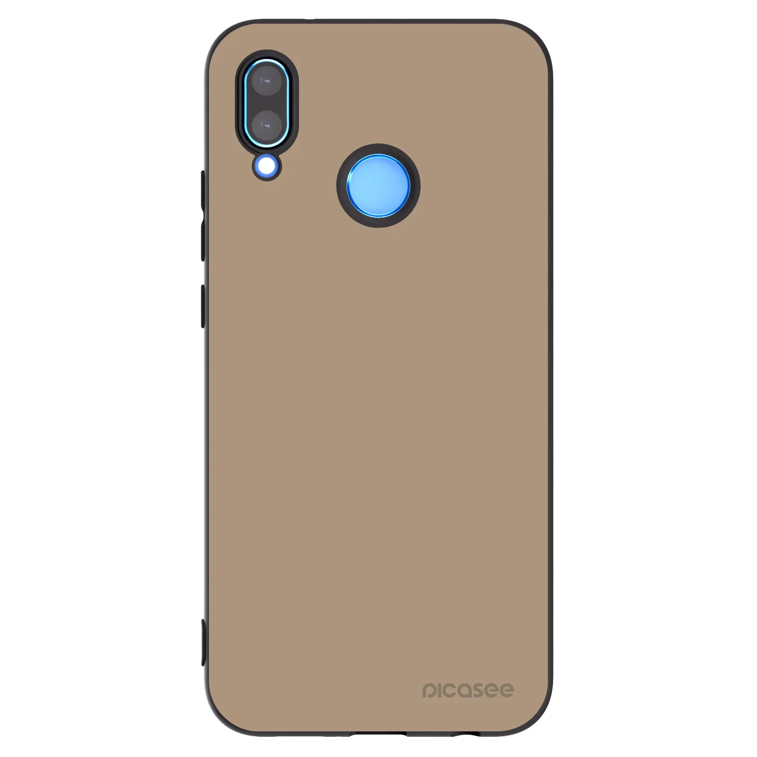 Picasee fekete szilikon tok az alábbi mobiltelefonokra Huawei P20 Lite - Soft Sand
