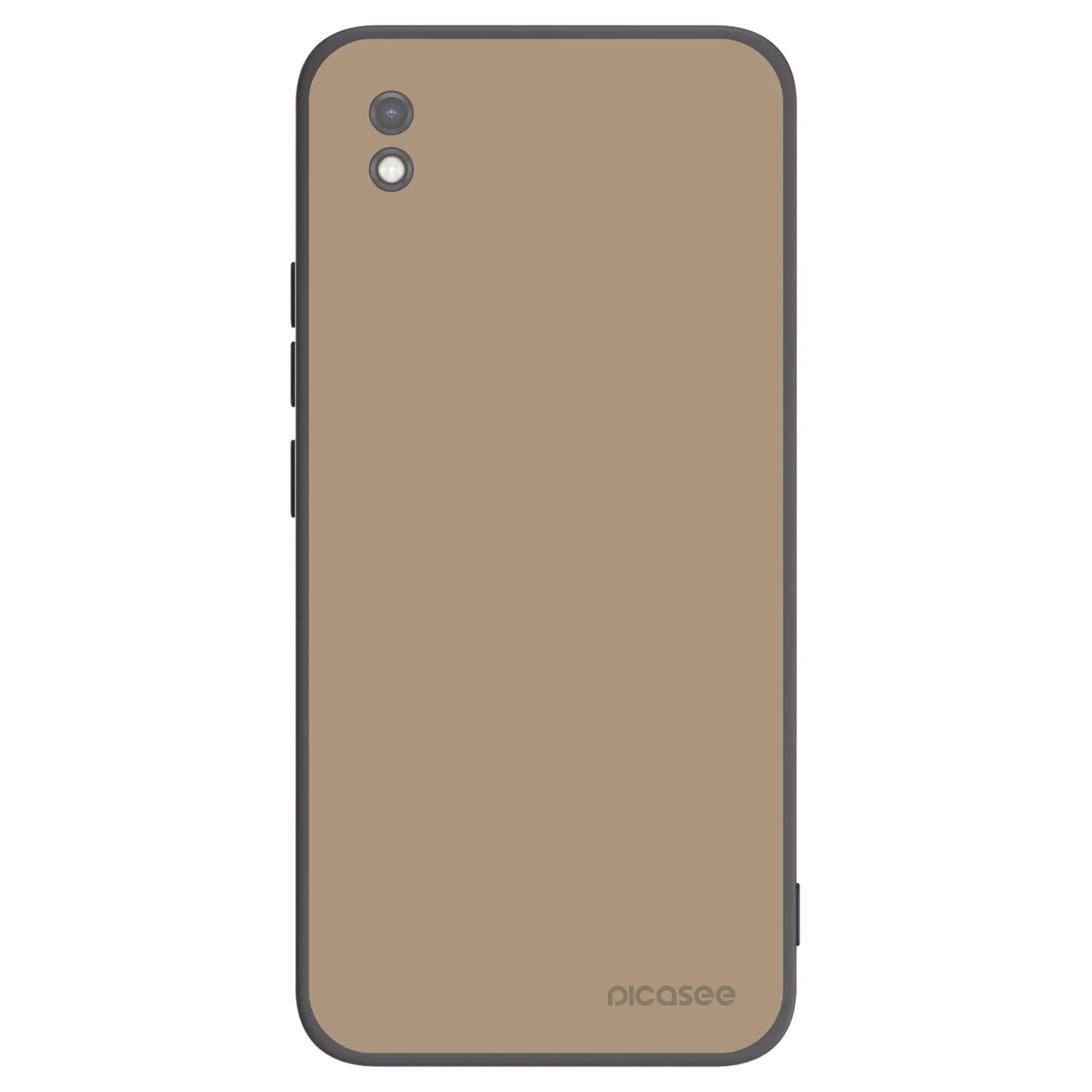 Picasee fekete szilikon tok az alábbi mobiltelefonokra Xiaomi Redmi 9AT - Soft Sand