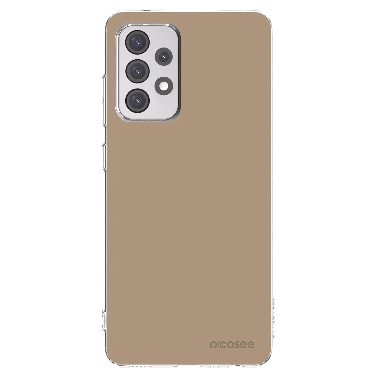 Picasee átlátszó szilikon tok az alábbi mobiltelefonokra Samsung Galaxy A52s 5G A528B - Soft Sand