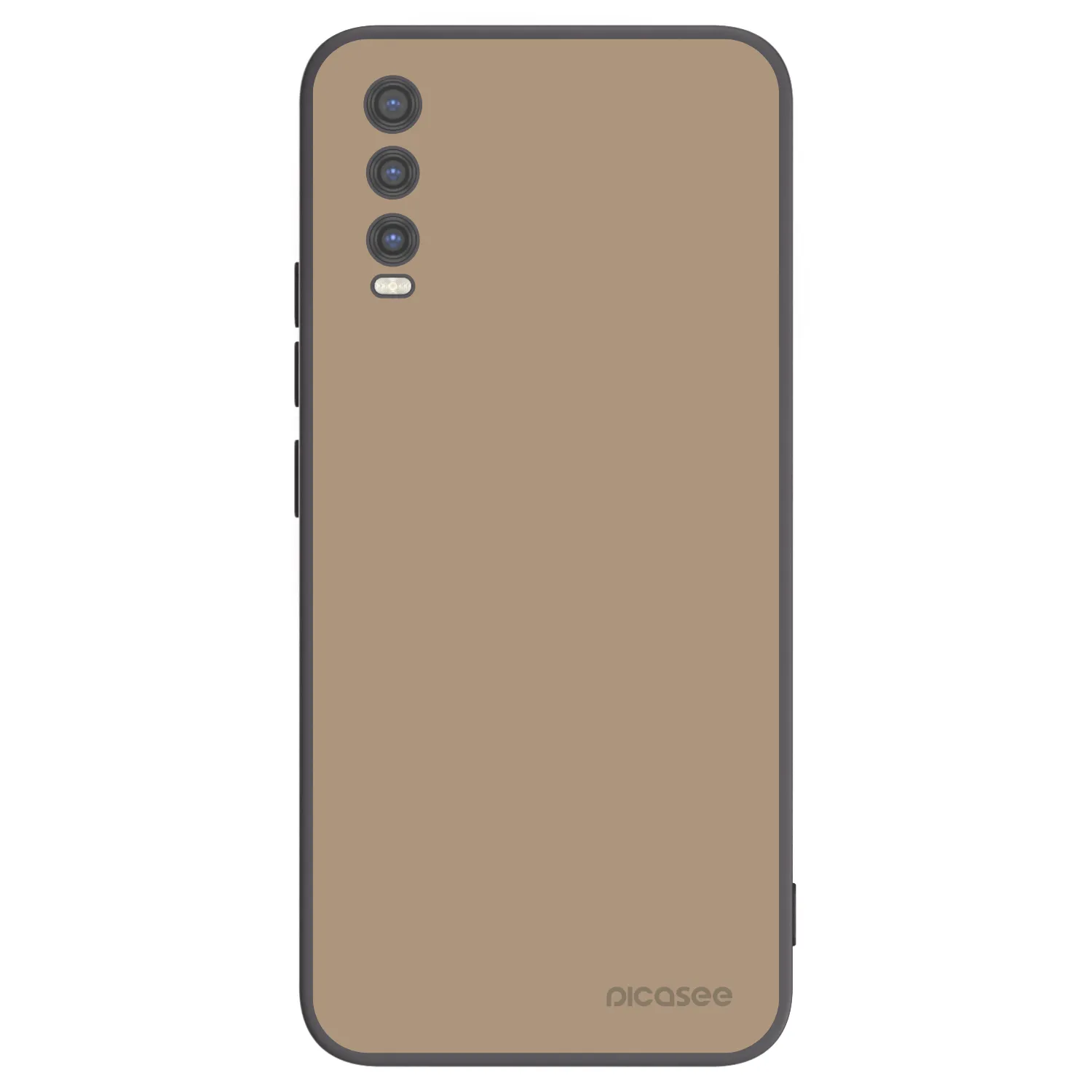 Picasee fekete szilikon tok az alábbi mobiltelefonokra Vivo Y20s - Soft Sand