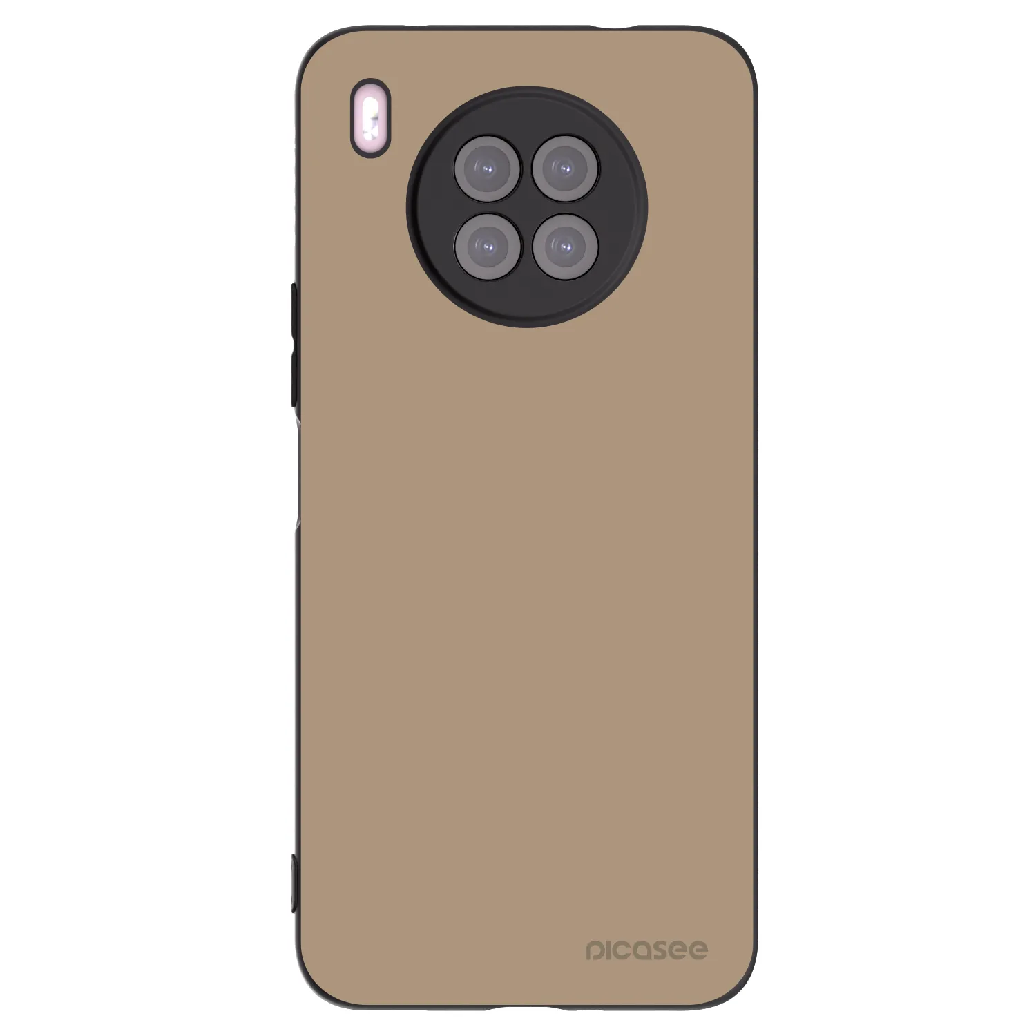 Picasee fekete szilikon tok az alábbi mobiltelefonokra Huawei Nova 8i - Soft Sand