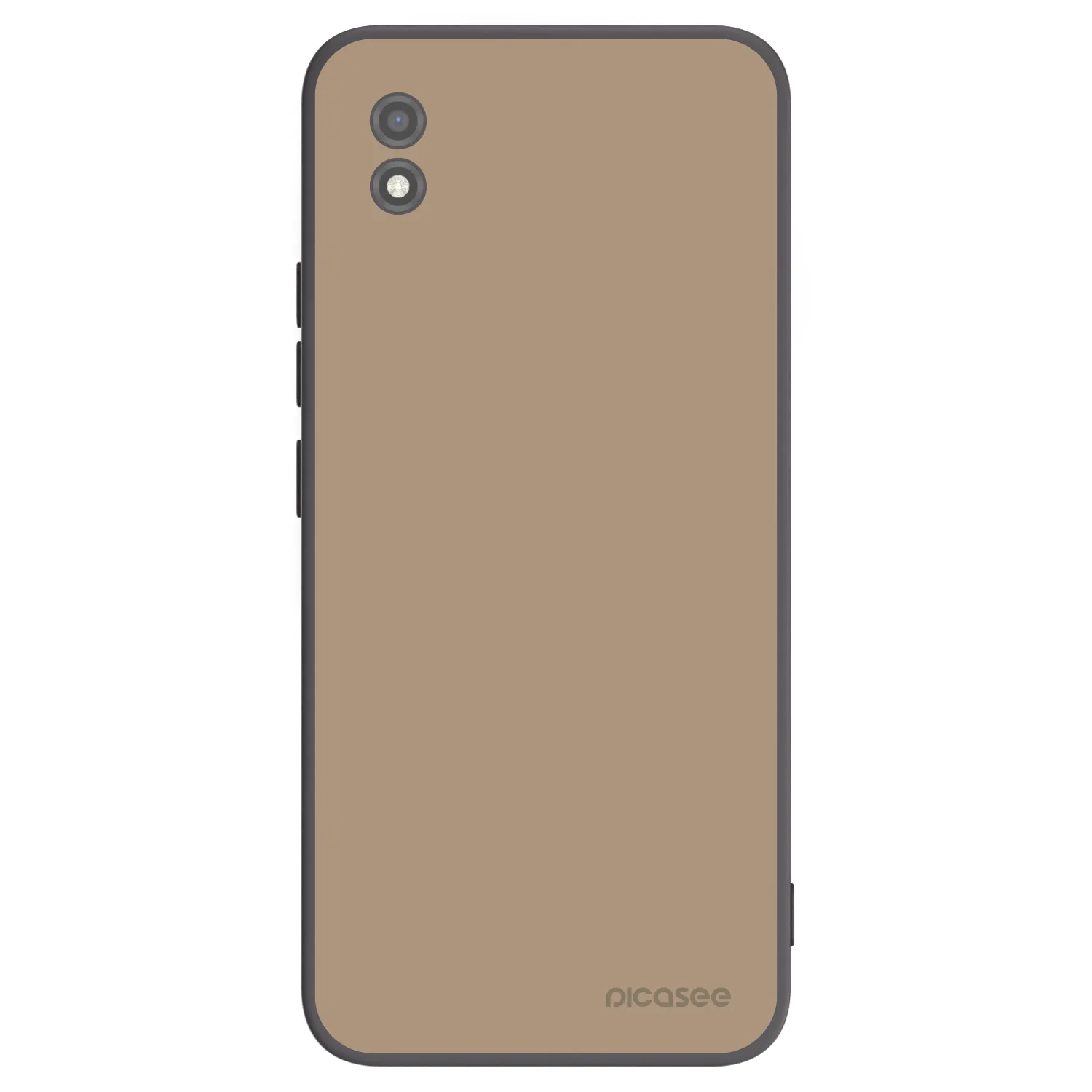 Picasee fekete szilikon tok az alábbi mobiltelefonokra Realme C11 (2021) - Soft Sand