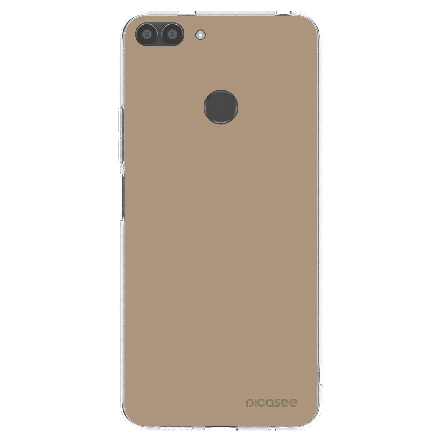 Picasee átlátszó szilikon tok az alábbi mobiltelefonokra Huawei P Smart - Soft Sand