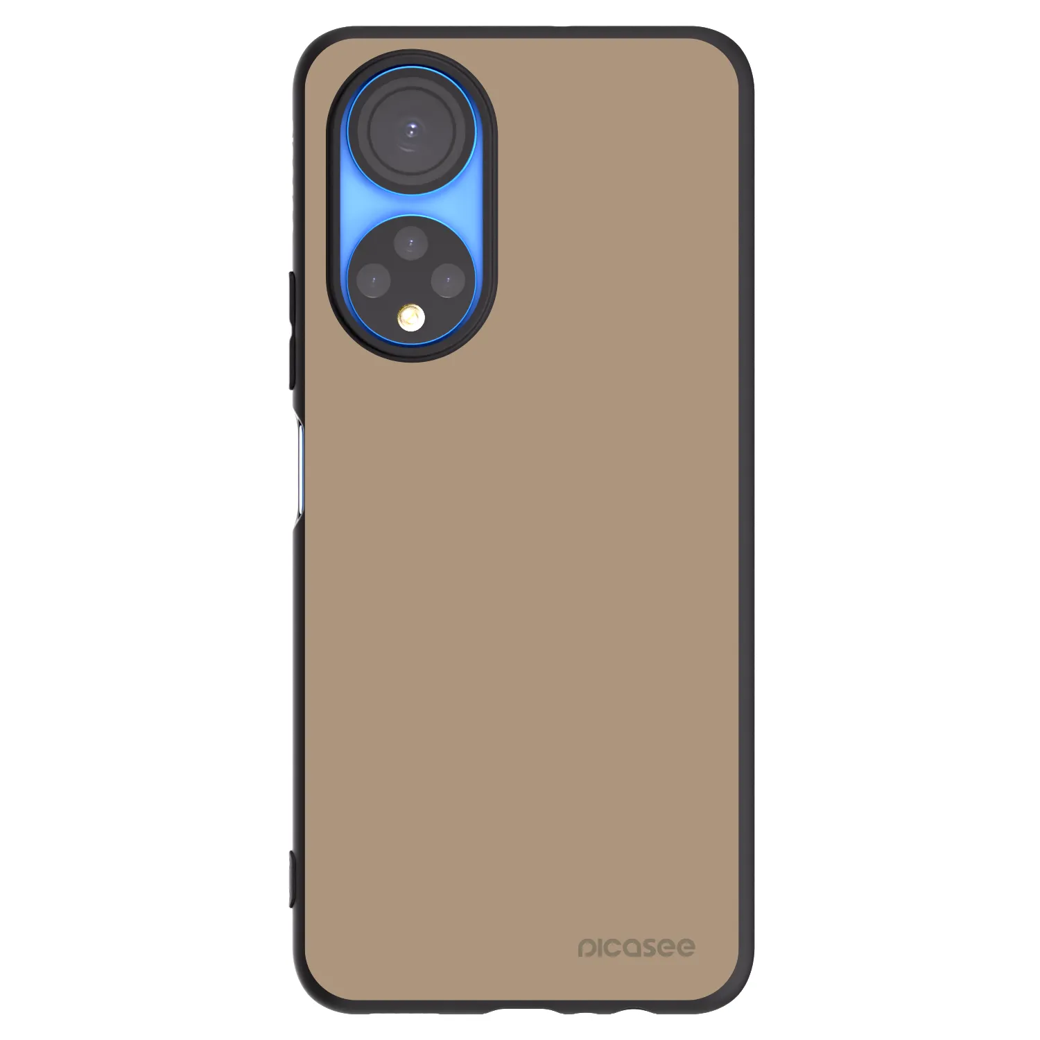 Picasee fekete szilikon tok az alábbi mobiltelefonokra Honor X7 - Soft Sand