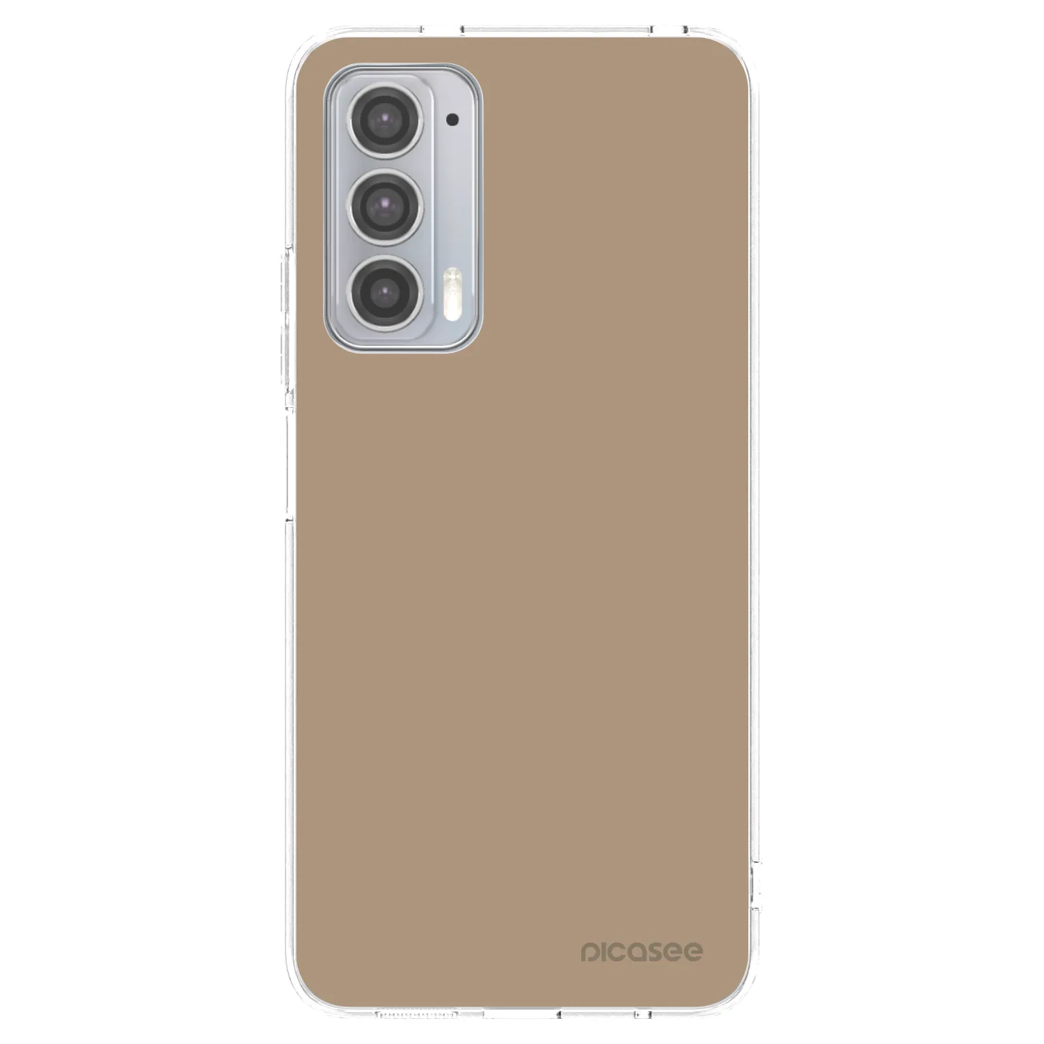 Picasee átlátszó szilikon tok az alábbi mobiltelefonokra Motorola Edge 20 - Soft Sand