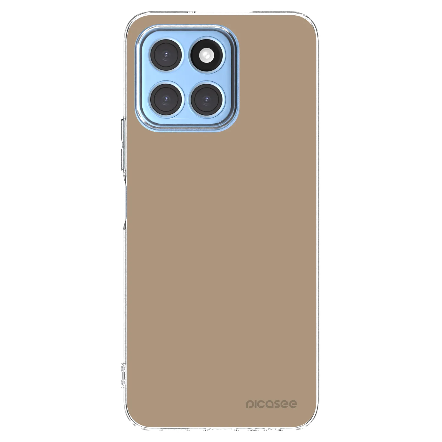 Picasee átlátszó szilikon tok az alábbi mobiltelefonokra Honor X8 5G - Soft Sand