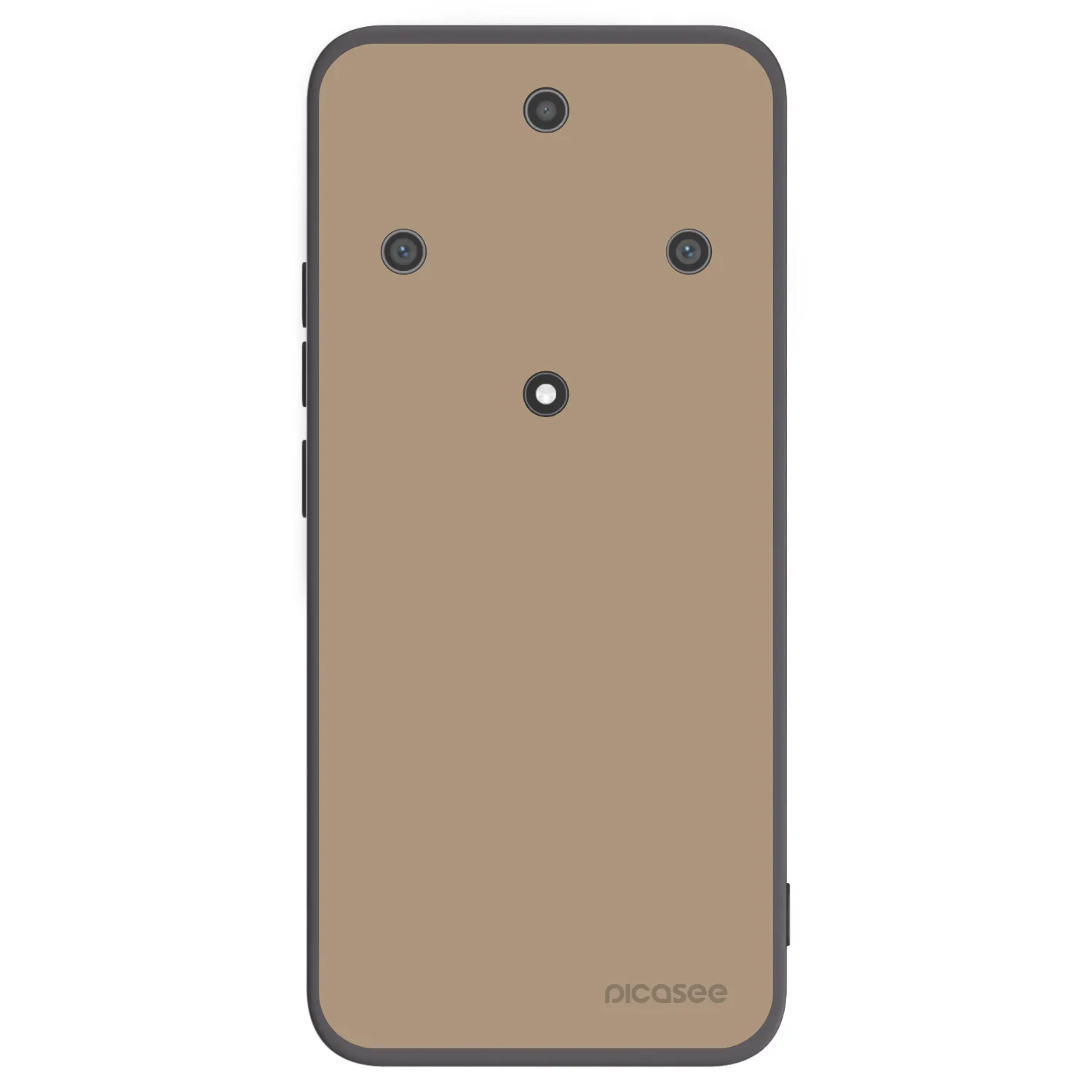 Picasee fekete szilikon tok az alábbi mobiltelefonokra Honor Magic5 Lite 5G - Soft Sand
