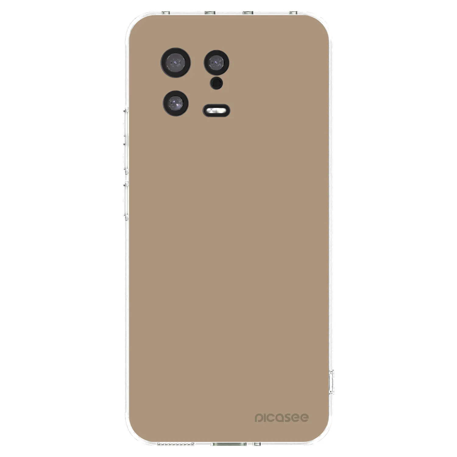 Picasee átlátszó szilikon tok az alábbi mobiltelefonokra Xiaomi 13 - Soft Sand