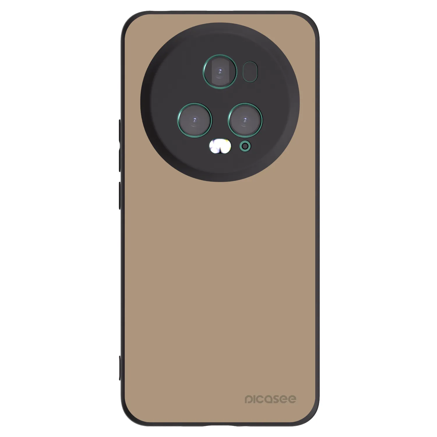 Picasee fekete szilikon tok az alábbi mobiltelefonokra Honor Magic5 Pro - Soft Sand