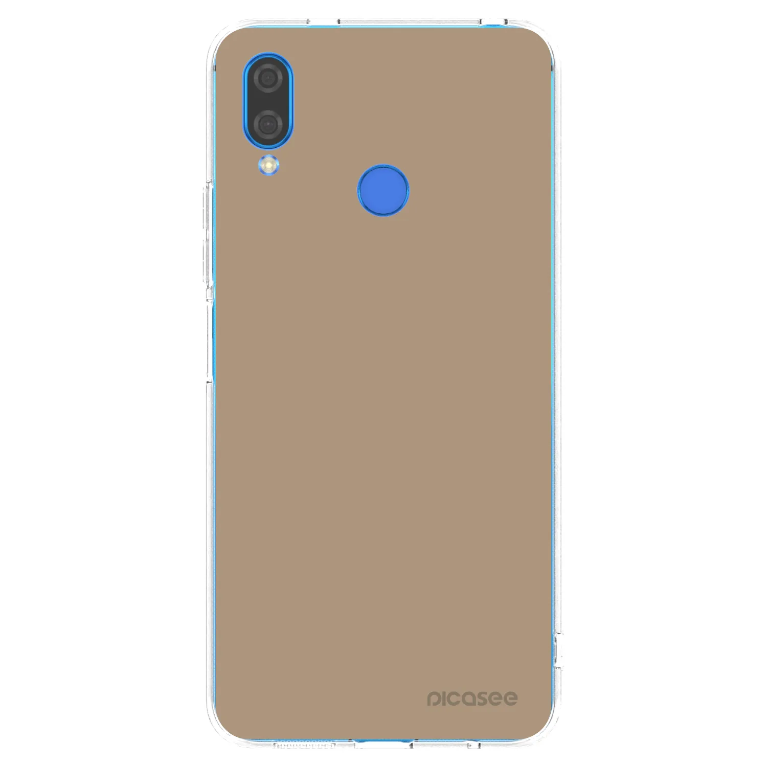 Picasee átlátszó szilikon tok az alábbi mobiltelefonokra Huawei Nova 3i - Soft Sand