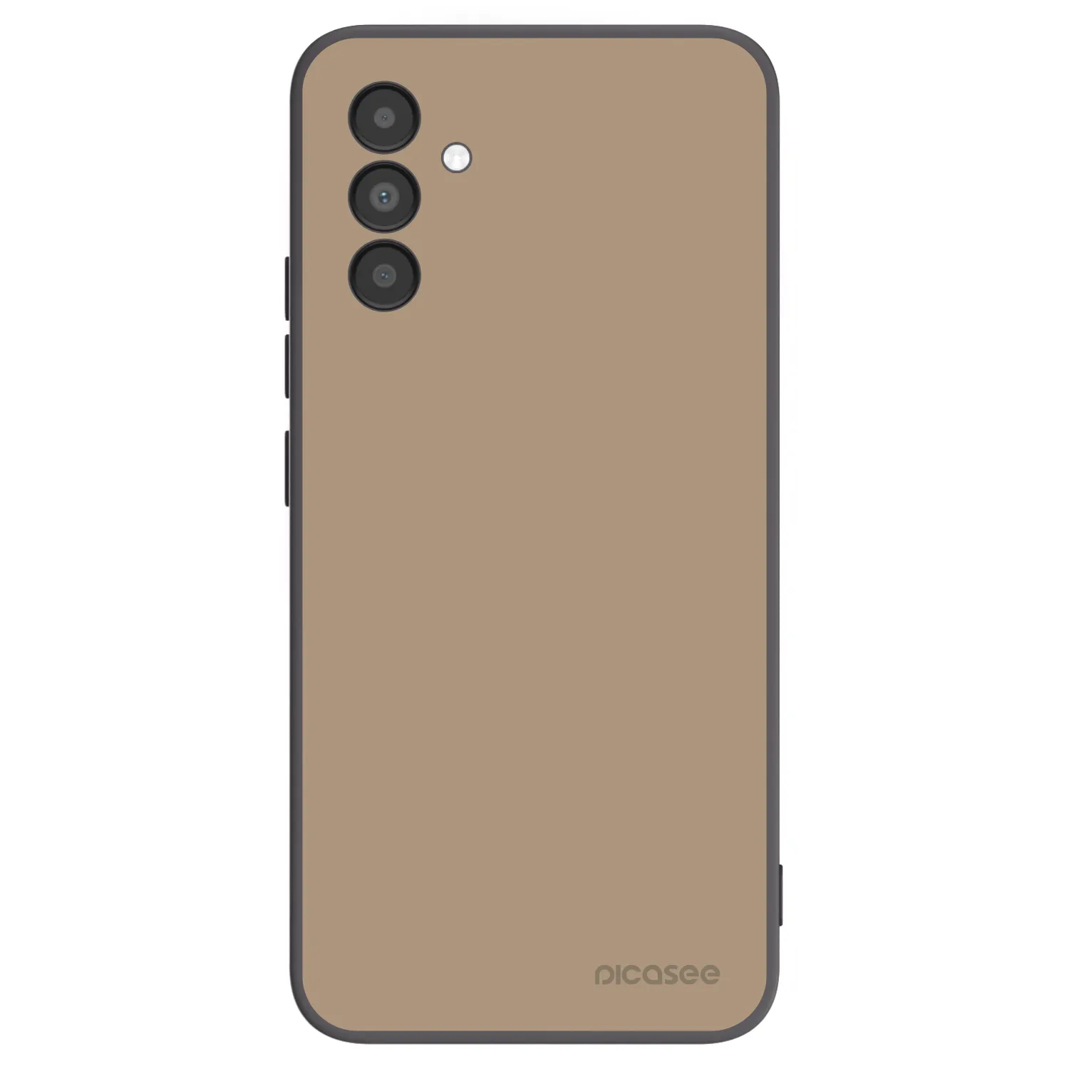Picasee fekete szilikon tok az alábbi mobiltelefonokra Samsung Galaxy A04s A047F - Soft Sand