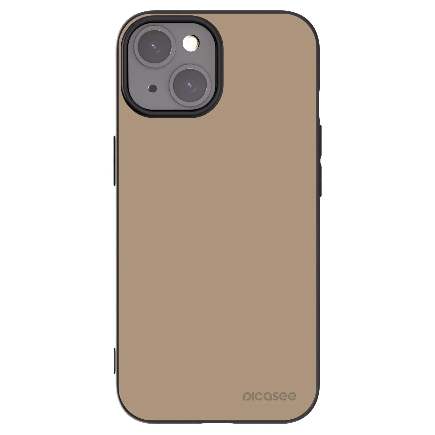 Picasee fekete szilikon tok az alábbi mobiltelefonokra Apple iPhone 15 - Soft Sand