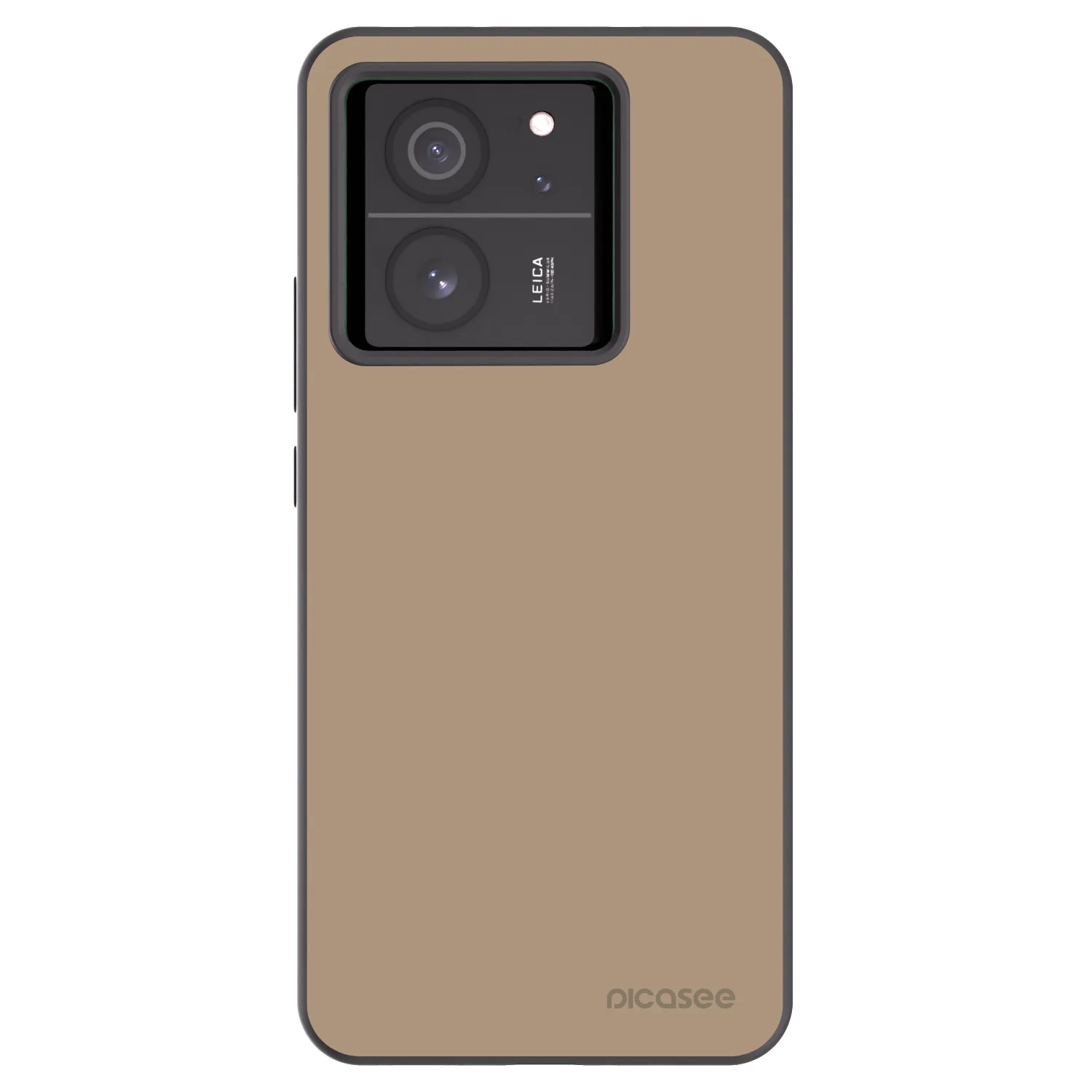 Picasee fekete szilikon tok az alábbi mobiltelefonokra Xiaomi 13T Pro - Soft Sand
