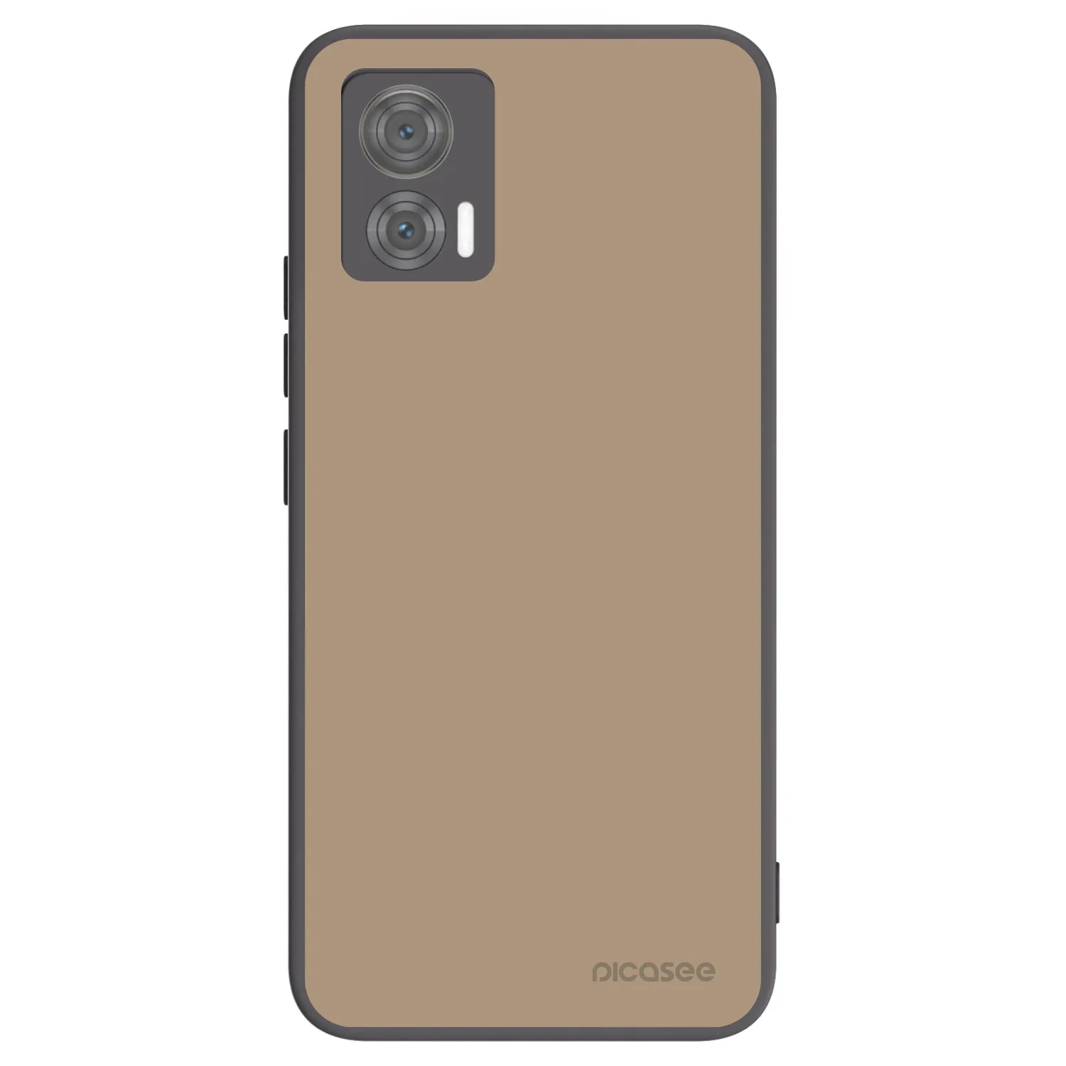 Picasee fekete szilikon tok az alábbi mobiltelefonokra Motorola Edge 30 Neo - Soft Sand
