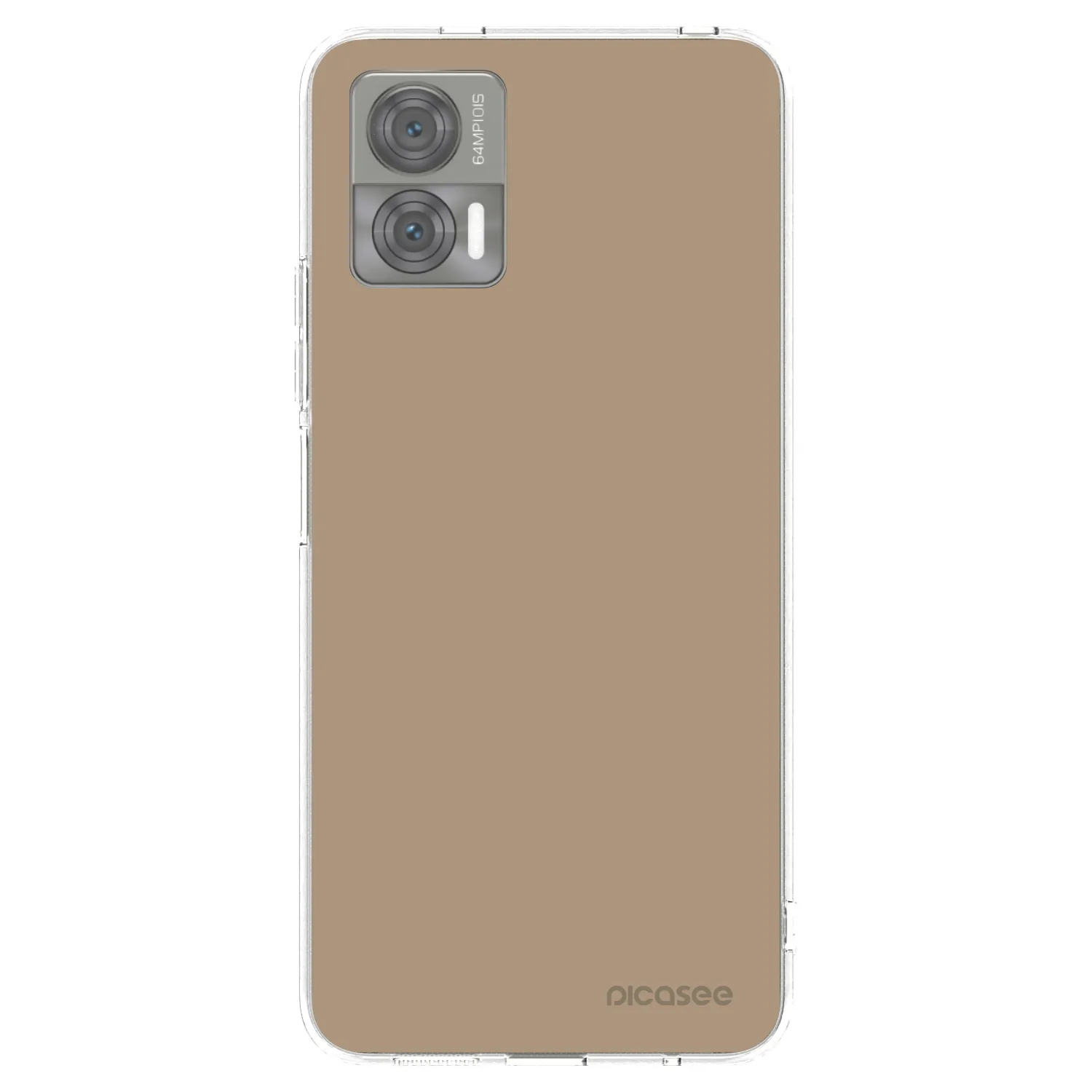 Picasee átlátszó szilikon tok az alábbi mobiltelefonokra Motorola Edge 30 Neo - Soft Sand