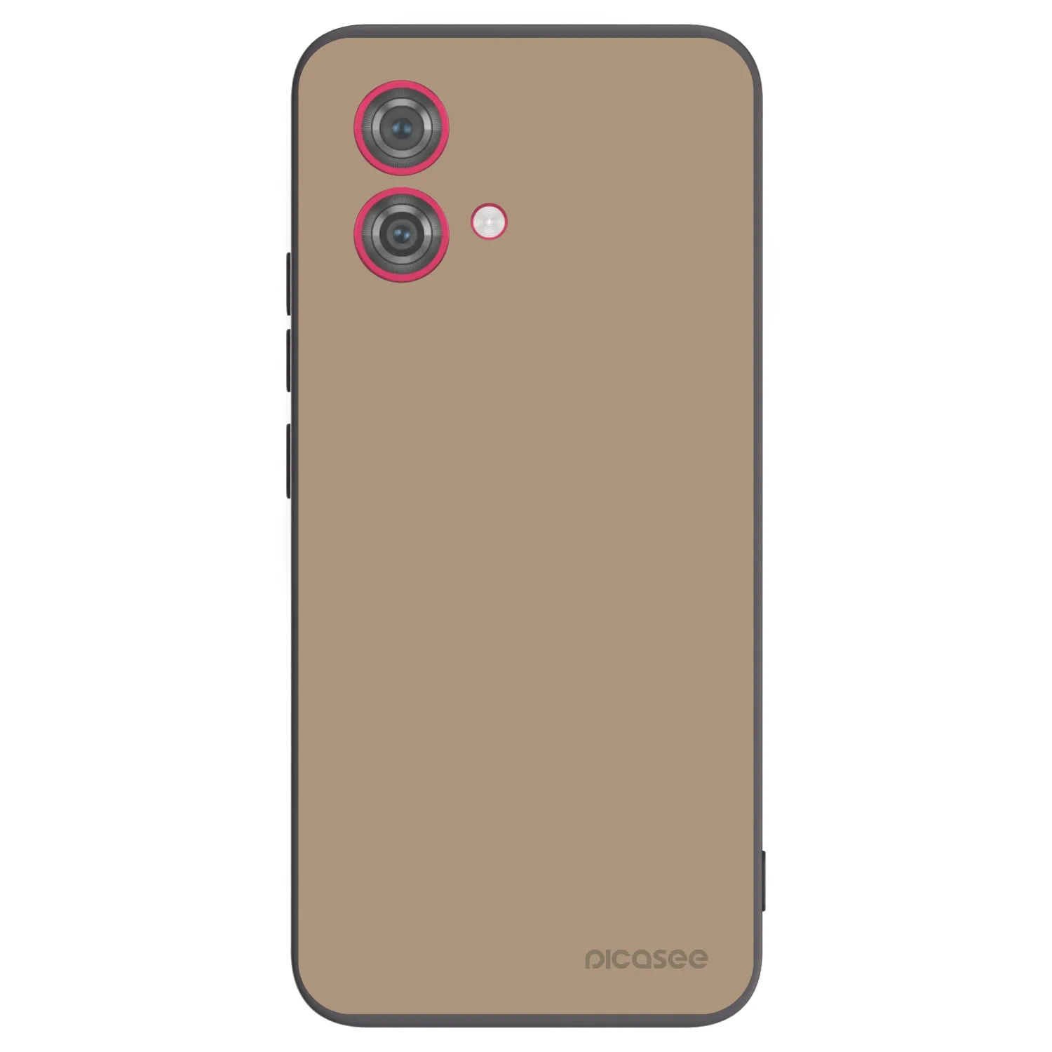 Picasee fekete szilikon tok az alábbi mobiltelefonokra Motorola Moto G84 5G - Soft Sand