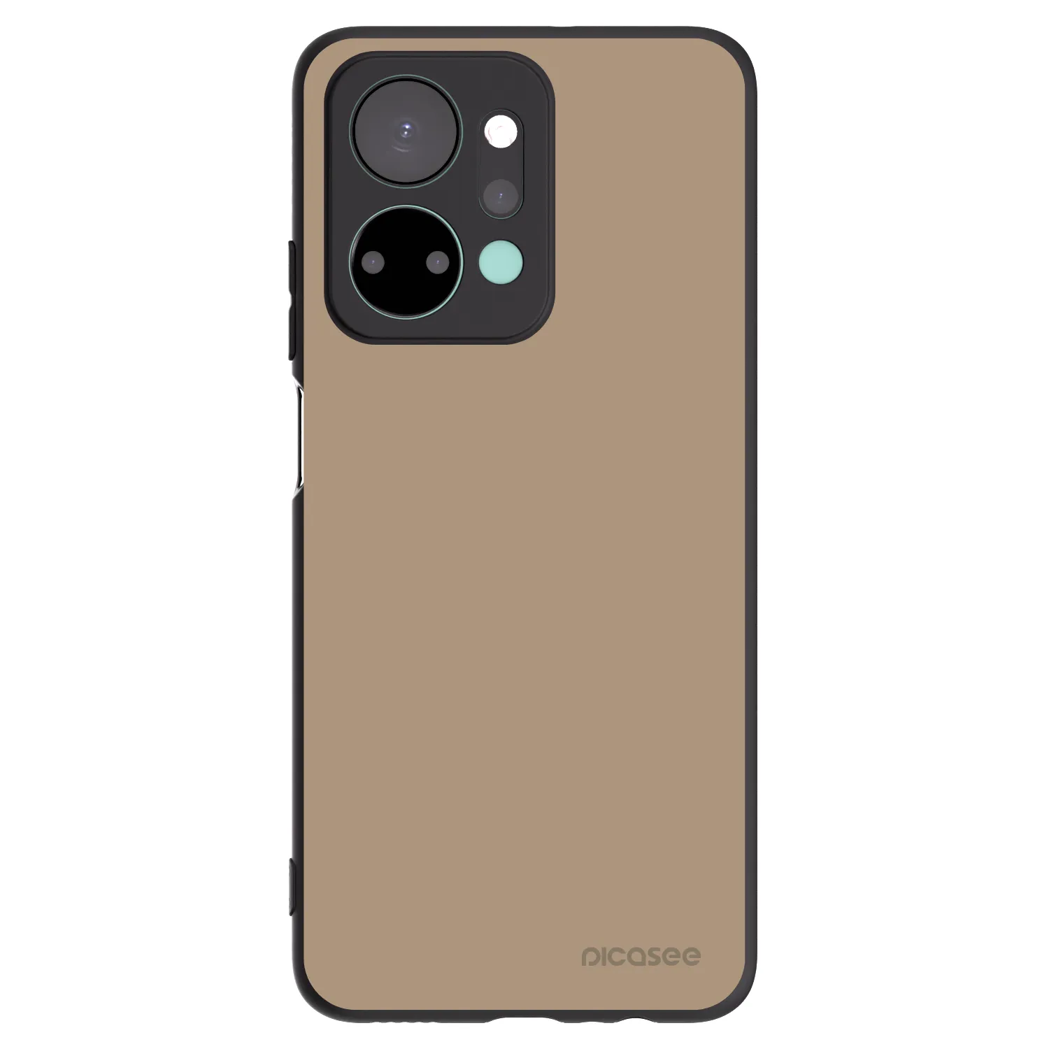 Picasee fekete szilikon tok az alábbi mobiltelefonokra Honor X7a - Soft Sand