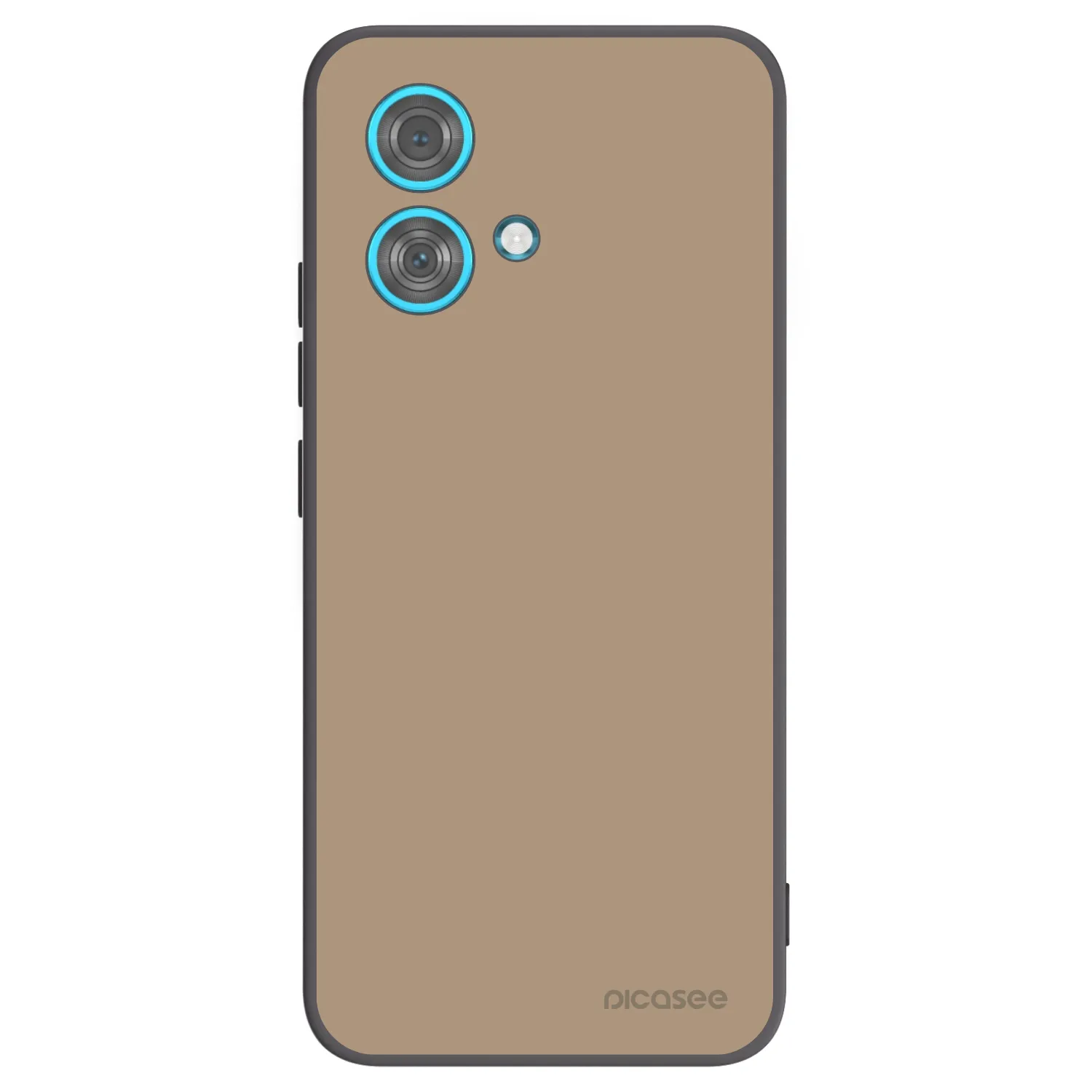 Picasee fekete szilikon tok az alábbi mobiltelefonokra Motorola Edge 40 Neo - Soft Sand
