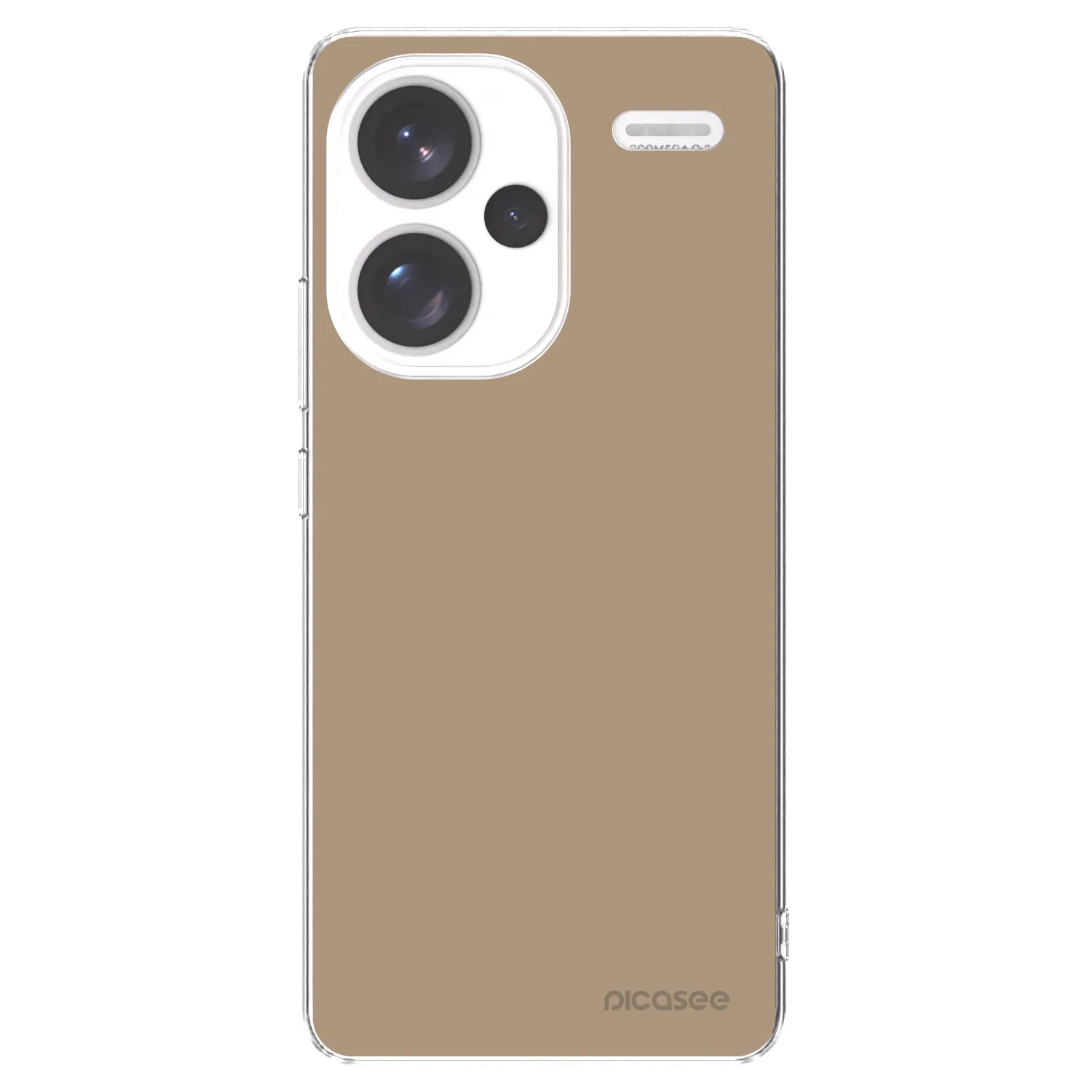 Picasee átlátszó szilikon tok az alábbi mobiltelefonokra Xiaomi Redmi Note 13 Pro+ 5G - Soft Sand