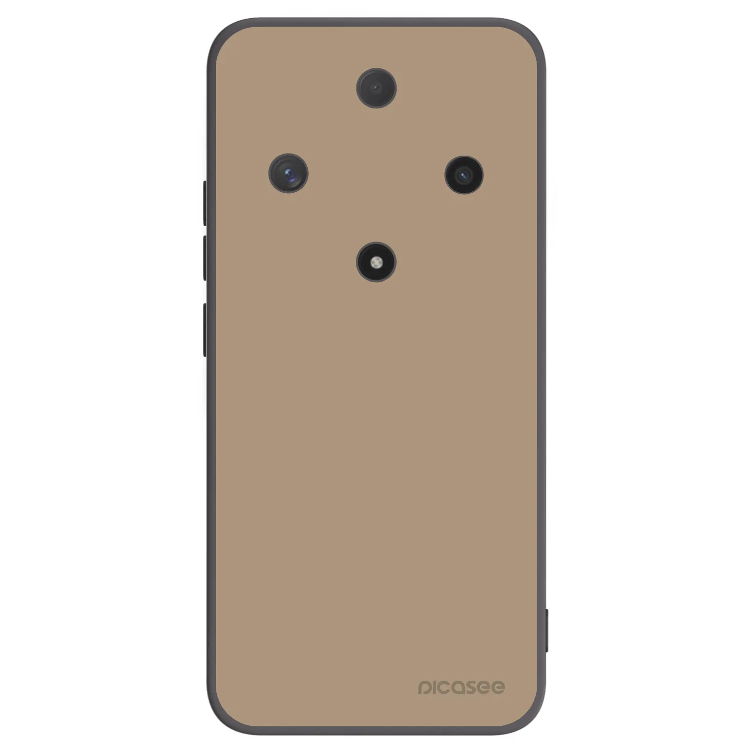 Picasee fekete szilikon tok az alábbi mobiltelefonokra Honor Magic6 Lite 5G - Soft Sand