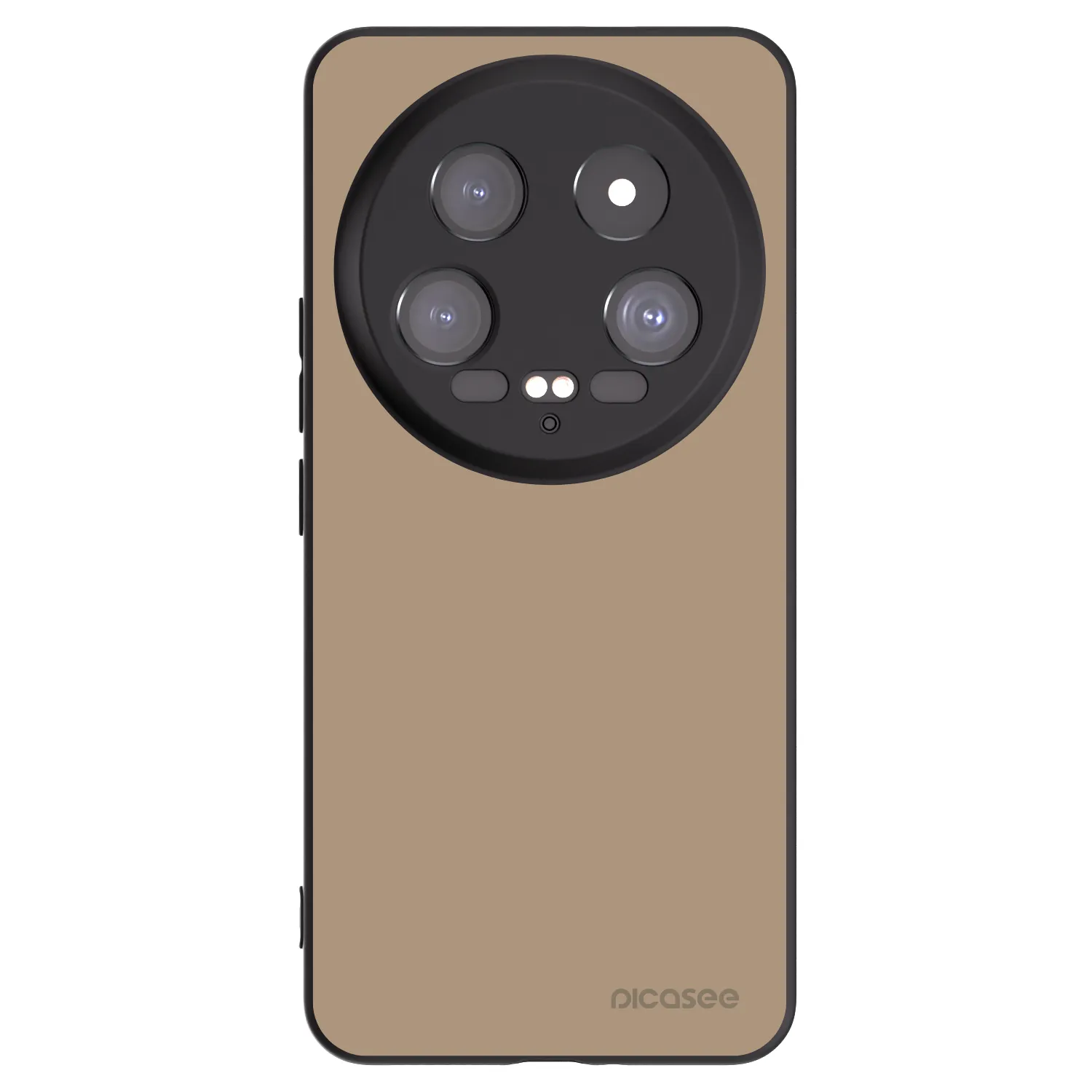 Picasee fekete szilikon tok az alábbi mobiltelefonokra Xiaomi 14 Ultra - Soft Sand