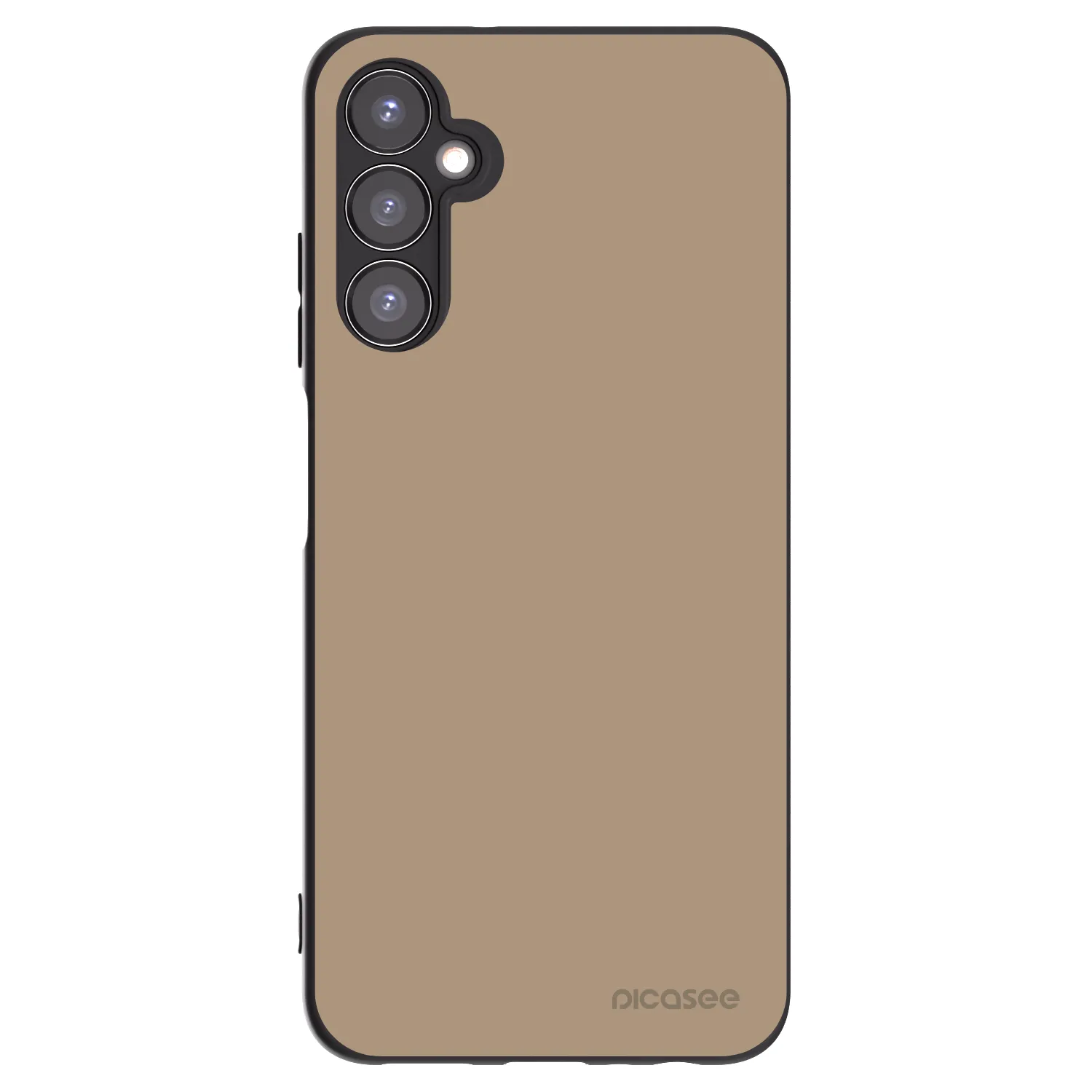 Picasee fekete szilikon tok az alábbi mobiltelefonokra Samsung Galaxy A05s A057G - Soft Sand