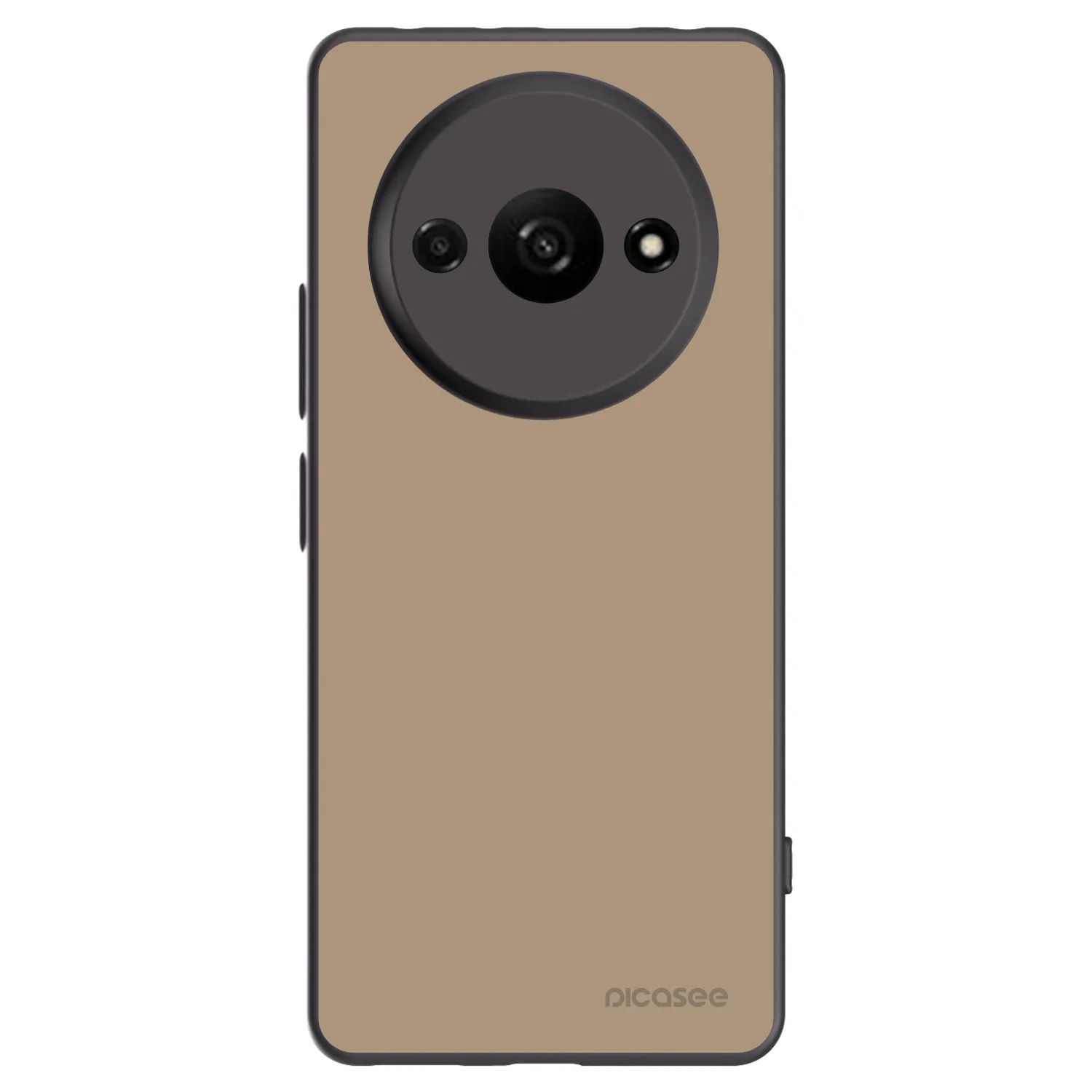 Picasee fekete szilikon tok az alábbi mobiltelefonokra Xiaomi Redmi A3 - Soft Sand