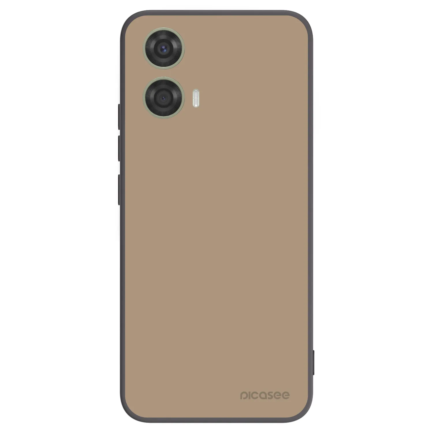 Picasee fekete szilikon tok az alábbi mobiltelefonokra Motorola Moto G24 - Soft Sand