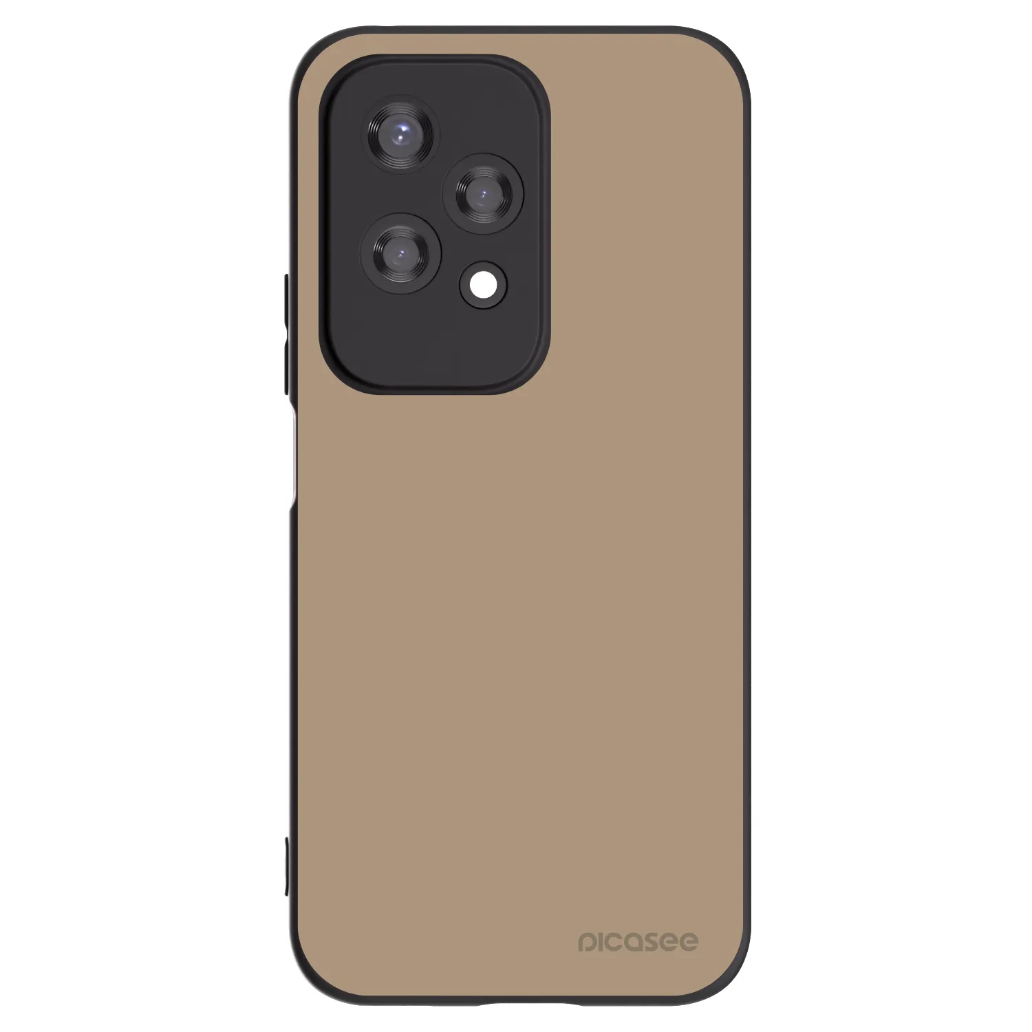 Picasee fekete szilikon tok az alábbi mobiltelefonokra Honor 200 Lite - Soft Sand