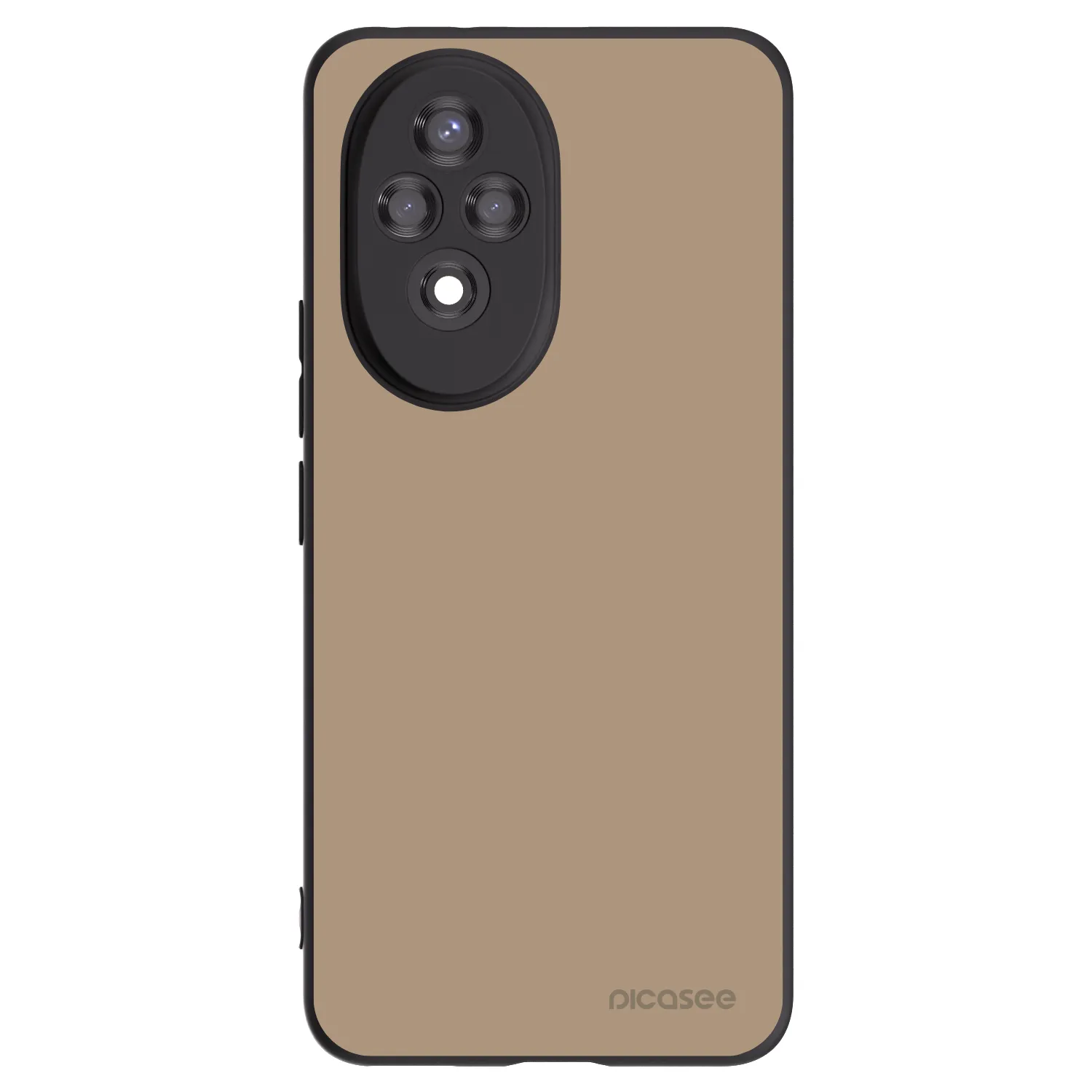 Picasee fekete szilikon tok az alábbi mobiltelefonokra Honor 200 5G - Soft Sand