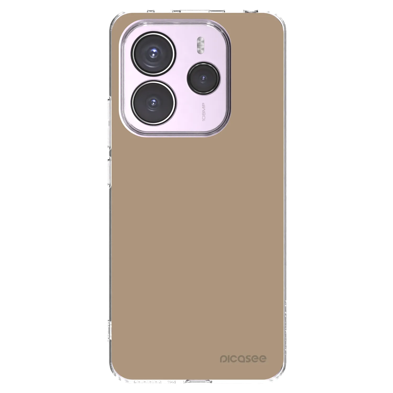 Picasee átlátszó szilikon tok az alábbi mobiltelefonokra Xiaomi Redmi Note 14 5G - Soft Sand