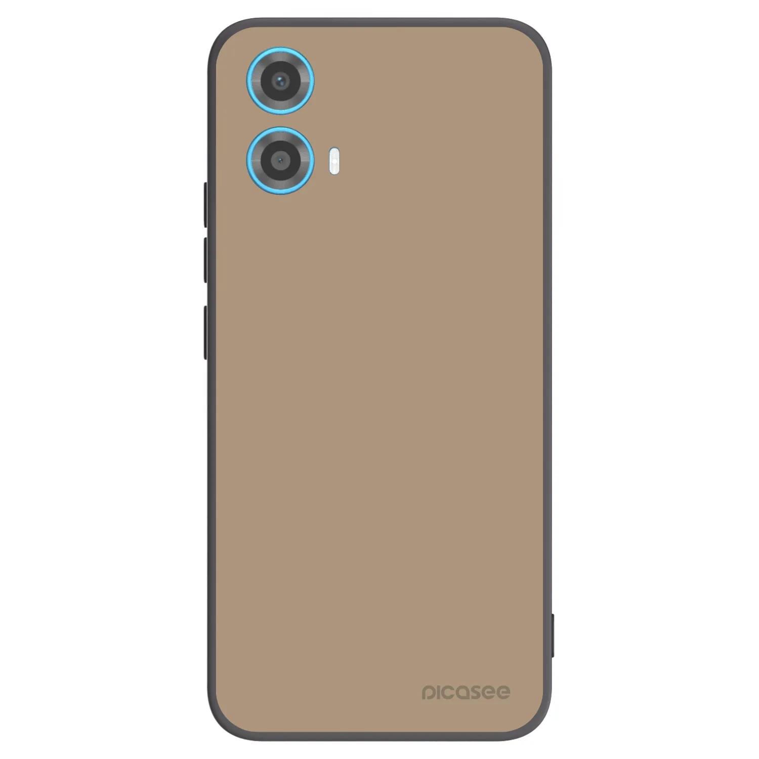 Picasee fekete szilikon tok az alábbi mobiltelefonokra Motorola Moto G34 5G - Soft Sand