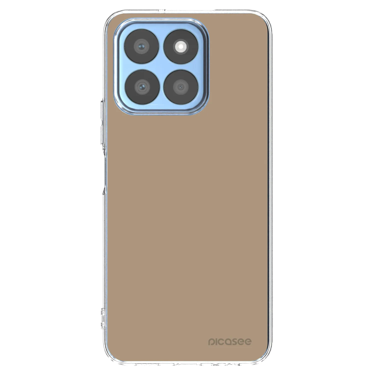 Picasee átlátszó szilikon tok az alábbi mobiltelefonokra Honor X8c - Soft Sand