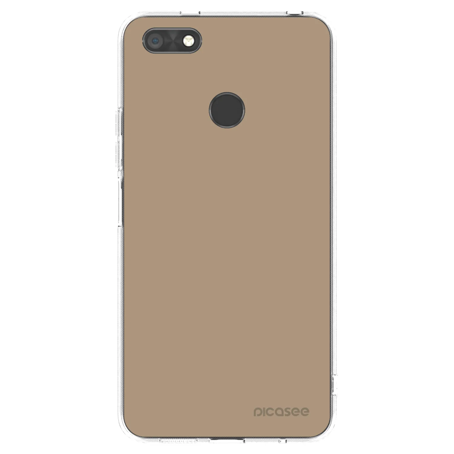 Picasee átlátszó szilikon tok az alábbi mobiltelefonokra Huawei P9 Lite Mini - Soft Sand