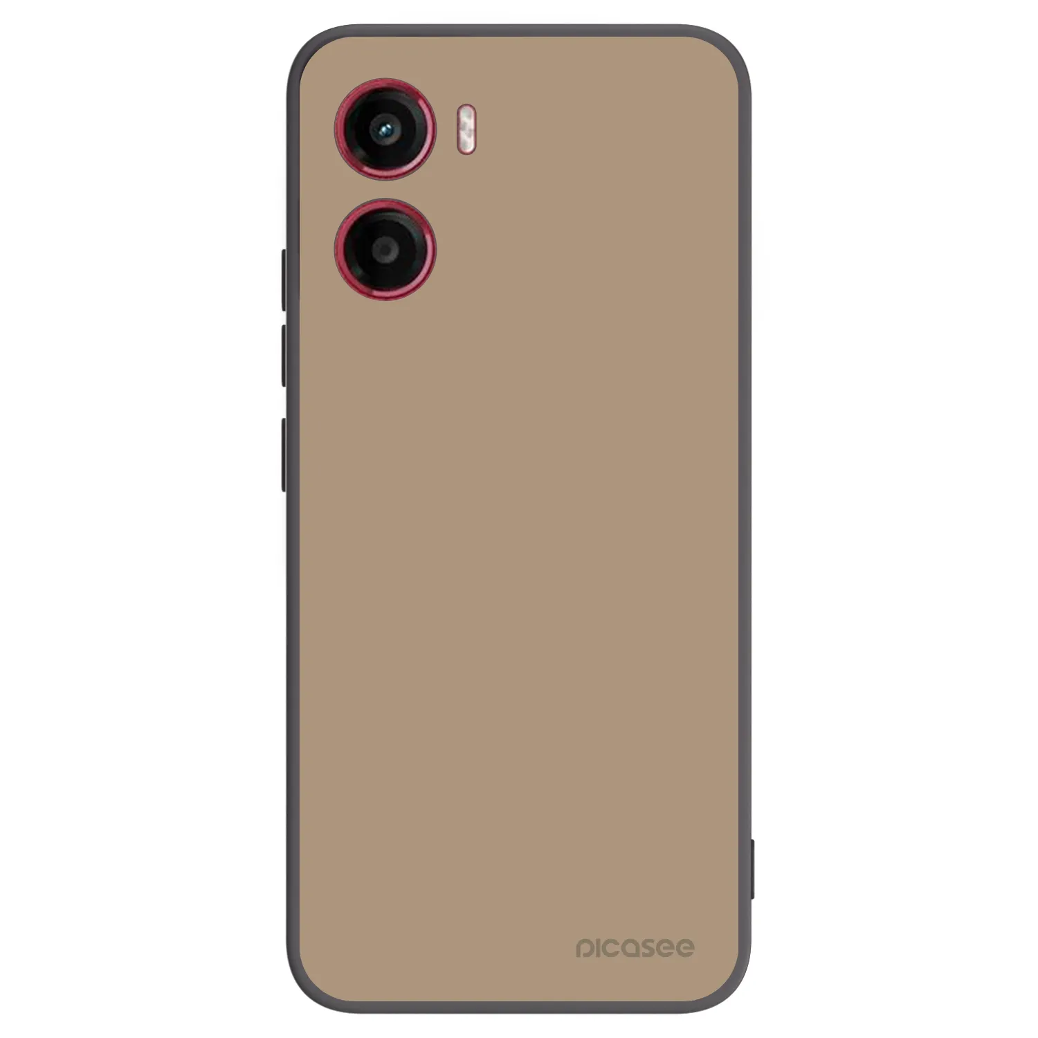 Picasee fekete szilikon tok az alábbi mobiltelefonokra Motorola Moto G05 - Soft Sand