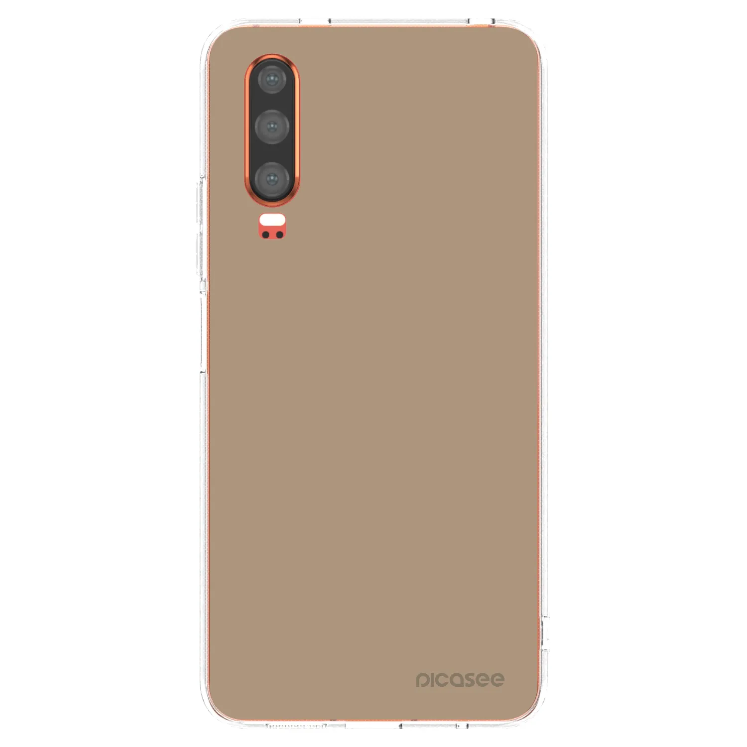 Picasee átlátszó szilikon tok az alábbi mobiltelefonokra Huawei P30 - Soft Sand