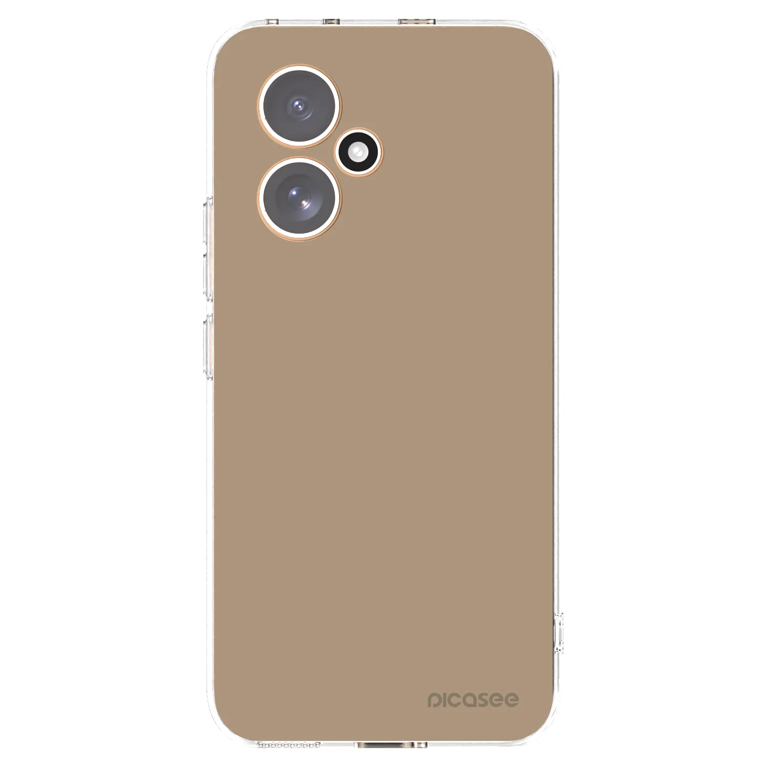 Picasee átlátszó szilikon tok az alábbi mobiltelefonokra Honor 400 5G - Soft Sand